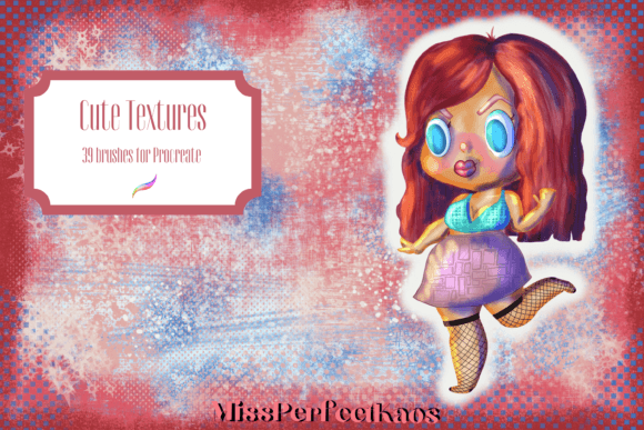 Download Cute Textures - 39 Brushes for Procreate - Procreate Collection