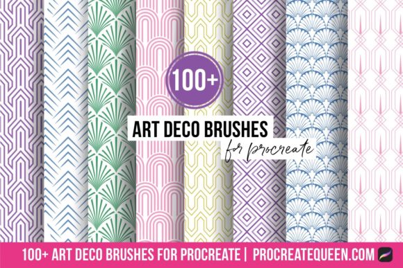 Download Art Deco Brushes for Procreate - Procreate Collection