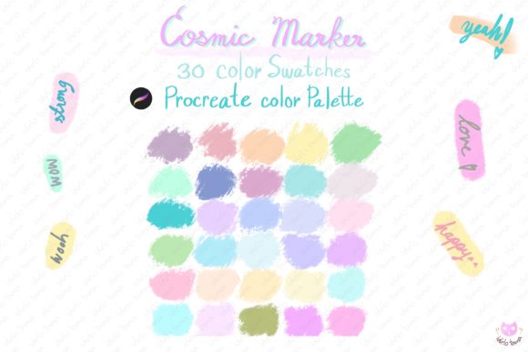 Download Bright Procreate Color Palette - Procreate Collection