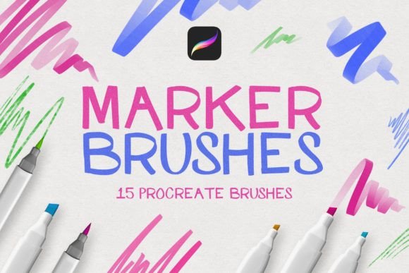 Download Marker Procreate Brushes - Procreate Collection