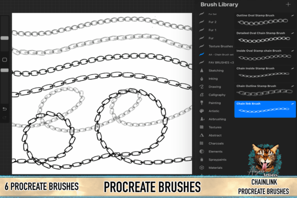 Download Chain Procreate Brushes - Procreate Collection
