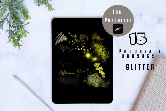 Download Glitter Procreate Brushset - Procreate Collection