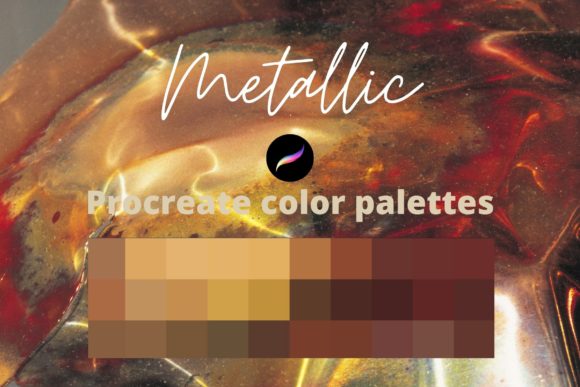 Download Procreate Metallic Color Palettes - Procreate Collection