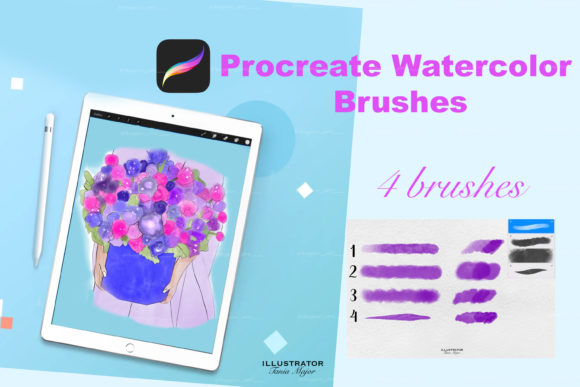 Download Procreate Watercolor Brushes - Procreate Collection