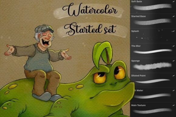 Download Procreate Watercolor Brushes - Procreate Collection