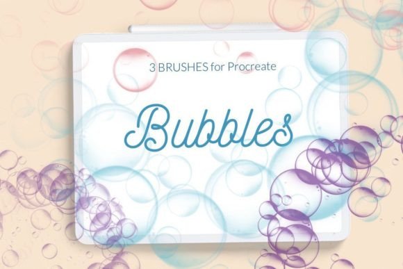 Download Sudsy Bubble Foam Soap Procreate Brushes - Procreate Collection