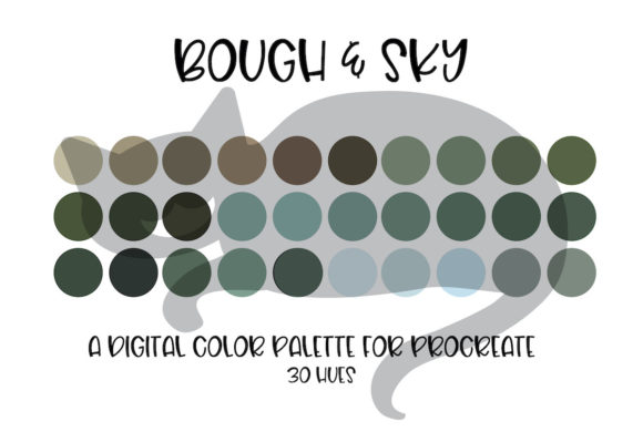 Download Bough &amp; Sky - Procreate Swatches - Procreate Collection