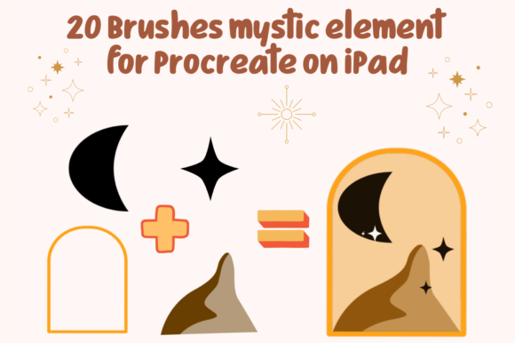 Download 20 Mystic Element Brushes Procreate - Procreate Collection