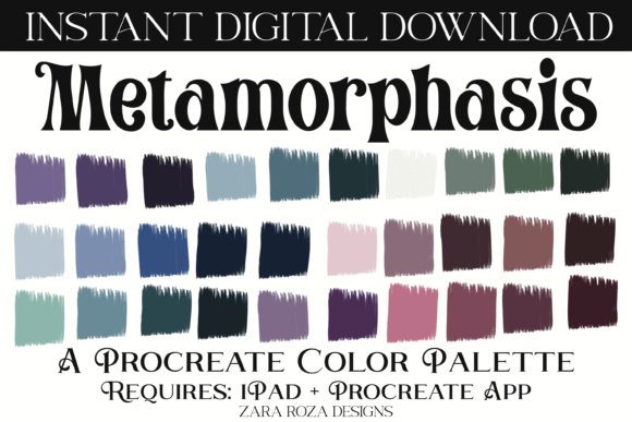 Download Metamorphasis Procreate Color Palette - Procreate Collection