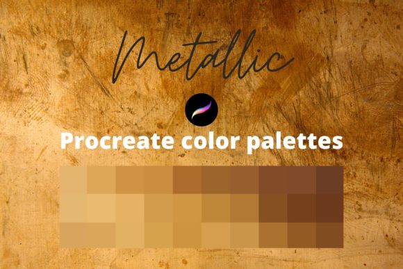 Download Procreate Metallic Color Palettes - Procreate Collection