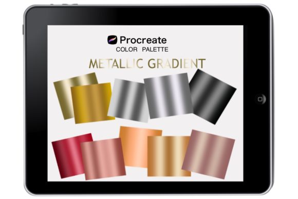 Download Procreate Metallic Gradient Palette - Procreate Collection