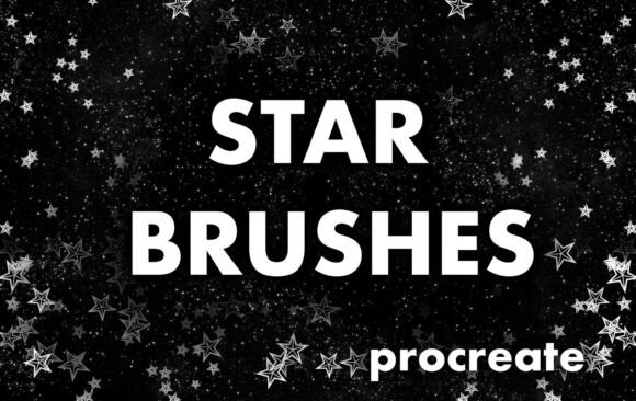 Download Star Stamp Brushes - Procreate - Procreate Collection