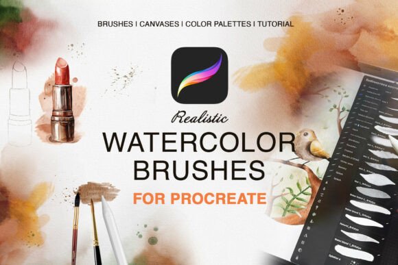Download Realistic Procreate Watercolor Brush - Procreate Collection