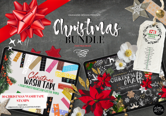 Download Christmas Procreate Brushes Bundle - Procreate Collection