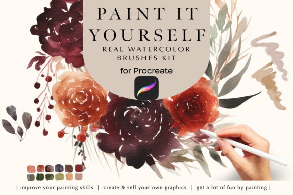 Download Procreate Watercolor Painting Brushes - Procreate Collection