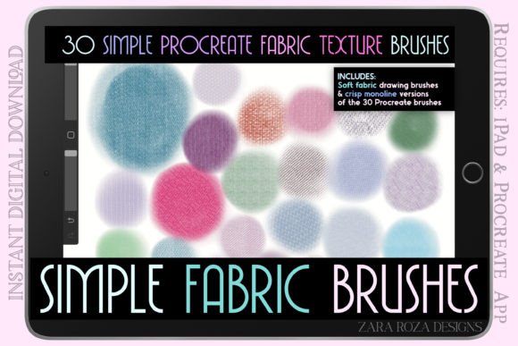 Download Procreate Fabric Texture Brush Pack - Procreate Collection