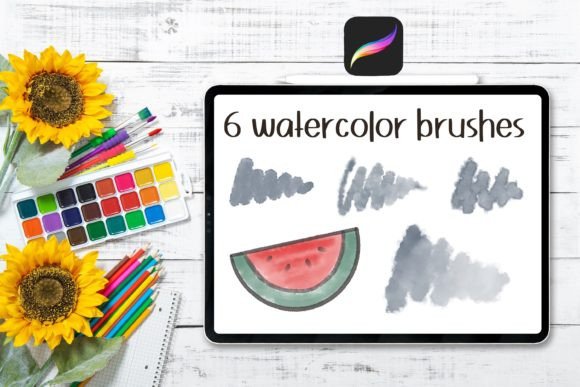 Download Watercolor Brushes for Procreate - Procreate Collection