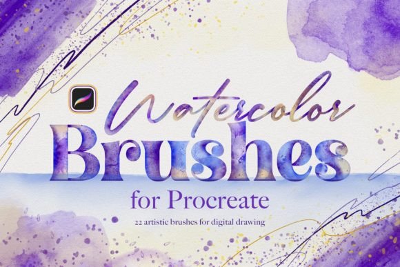Download Watercolor Procreate Brushes - Procreate Collection