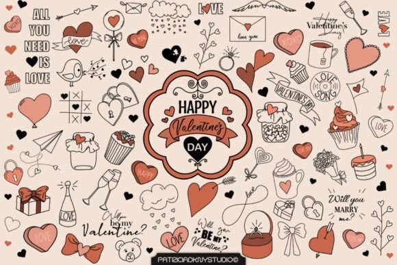 Download Procreate Valentine’s Day Brushes - Procreate Collection