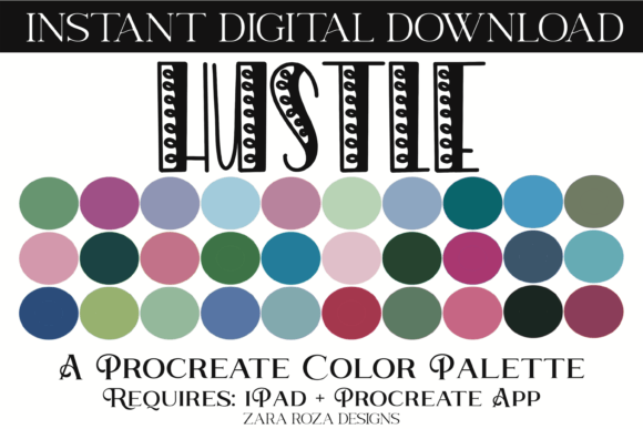 Download Hustle Procreate Color Palette - Procreate Collection