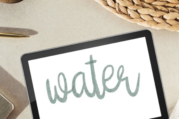 Download Water Procreate Brush for Hand Lettering - Procreate Collection