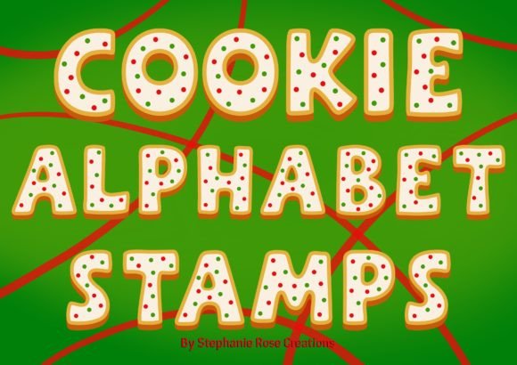Download Procreate Christmas Cookie Alphabet - Procreate Collection