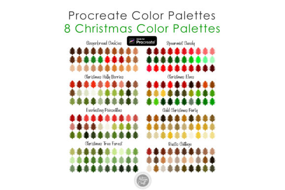 Download Procreate Christmas Color Palette - Procreate Collection