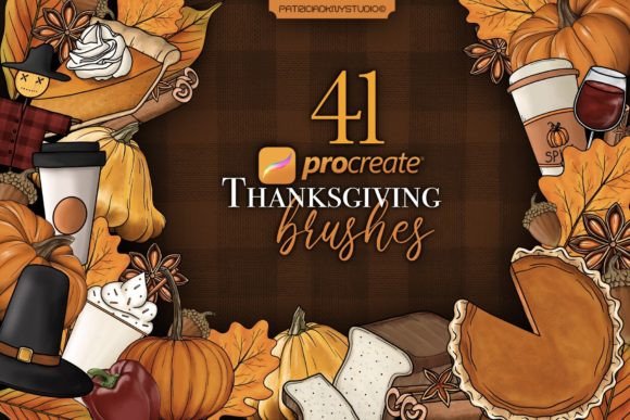 Download Procreate Thanksgiving Brushes - Procreate Collection