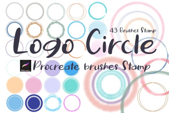 Download Procreate Brushes Stamp Logo Circle - Procreate Collection