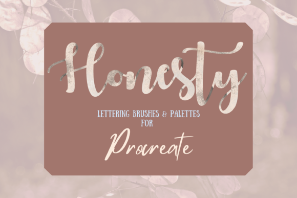Download Honesty Lettering Brushes Procreate - Procreate Collection