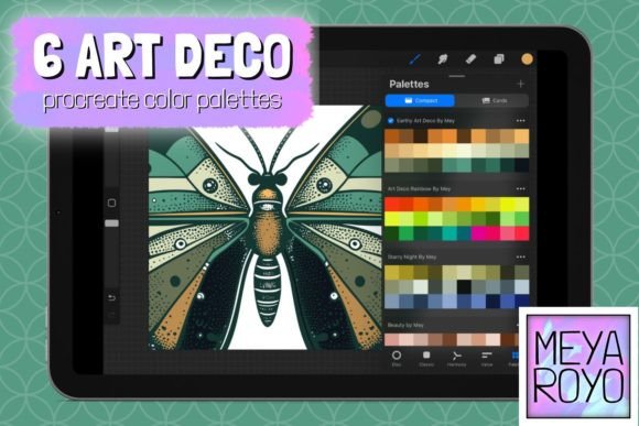 Download Art Deco Procreate Color Palettes - Procreate Collection