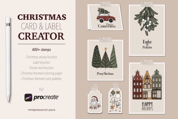 Download Procreate Christmas Card Creator - Procreate Collection