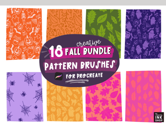Download Seamless Fall Pattern Procreate Brushes - Procreate Collection