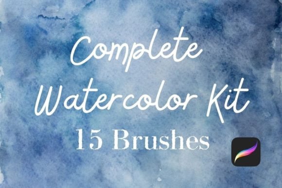 Download Watercolour Brushes Procreate Watercolor - Procreate Collection