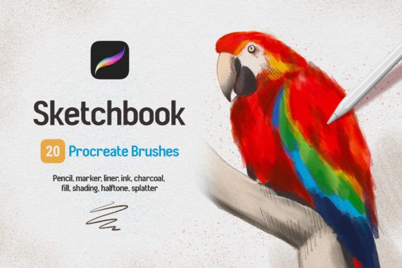 Download Sketchbook Procreate Brushes - Procreate Collection
