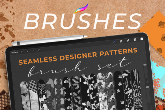 Download Seamless Pattern Brushes for Procreate - Procreate Collection
