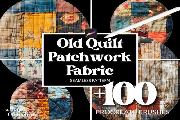 Download 100+ Procreate Old Patchwork Quilt Fabri - Procreate Collection