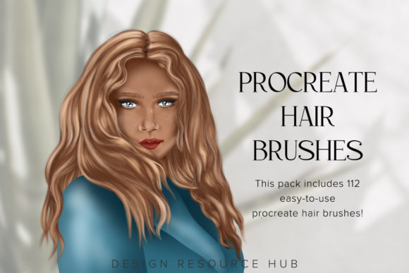 Download Procreate Hair Brush Set - Procreate Collection