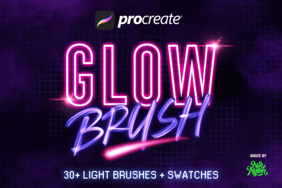 Download 30+ Procreate Glow Brushes - Procreate Collection