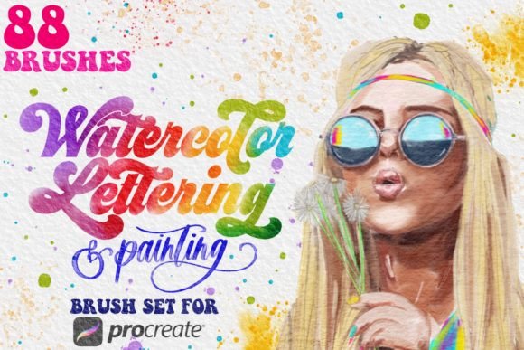 Download Realistic Watercolor Procreate Brushes - Procreate Collection