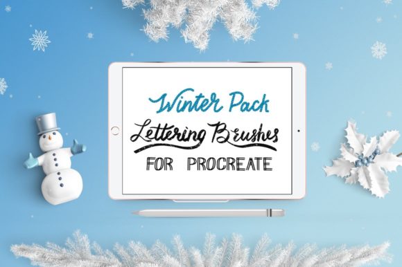 Download Procreate Lettering Brushes | Pack - Procreate Collection