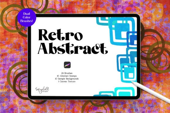 Download Retro Abstract for Procreate - Procreate Collection