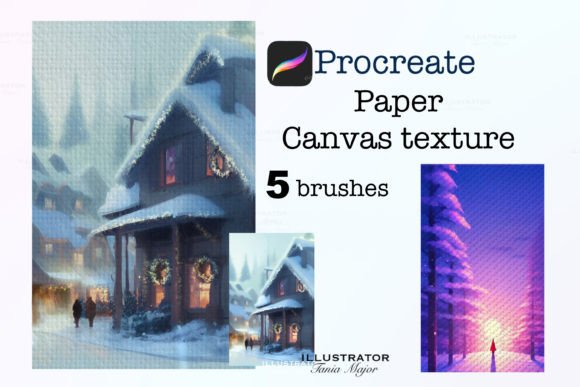 Download Procreate Canvas Paper Texture Brushes - Procreate Collection