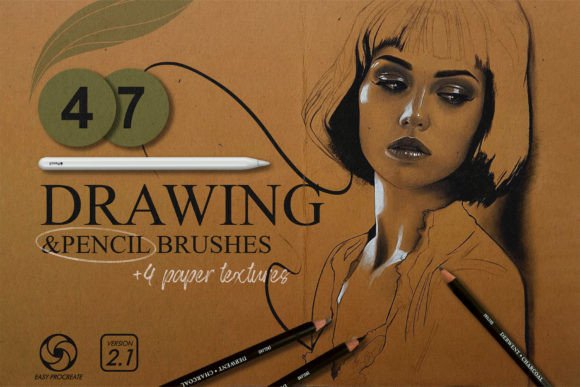 Download Drawing &amp; Pencil Procreate Brushes - Procreate Collection