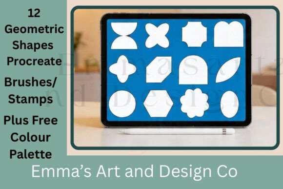 Download Geometric Shapes Procreate Brushes - Procreate Collection