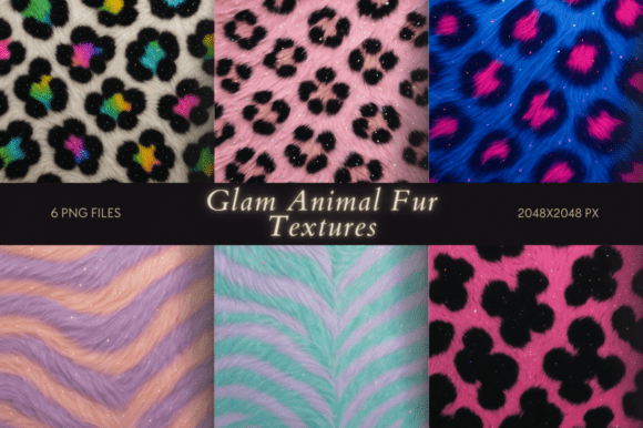 Download Glam Animal Fur Textures - Animal fur Collection