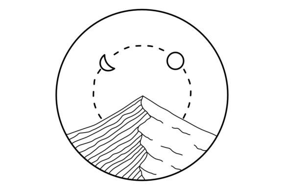 Download Mountain Sky Procreate Brush Stamp - Procreate Collection
