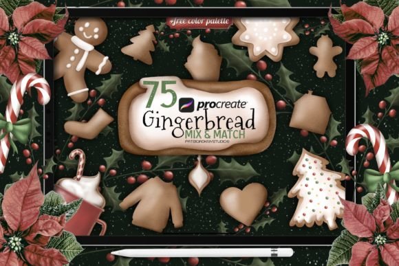 Download Procreate Gingerbread Creator Brushes - Procreate Collection