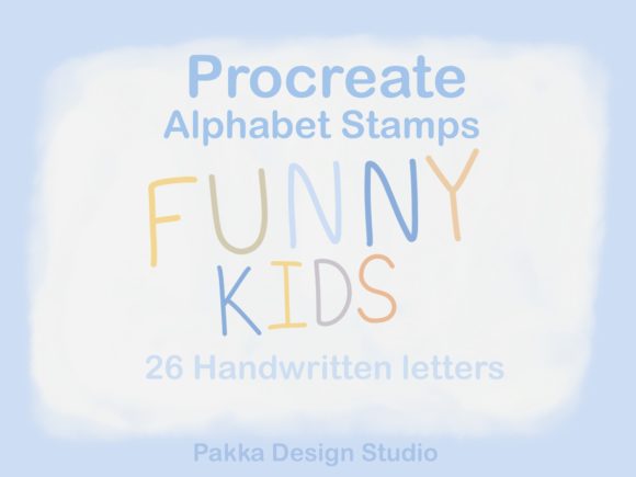 Download Procreate Brush Stamps Alphabet Letter - Procreate Collection