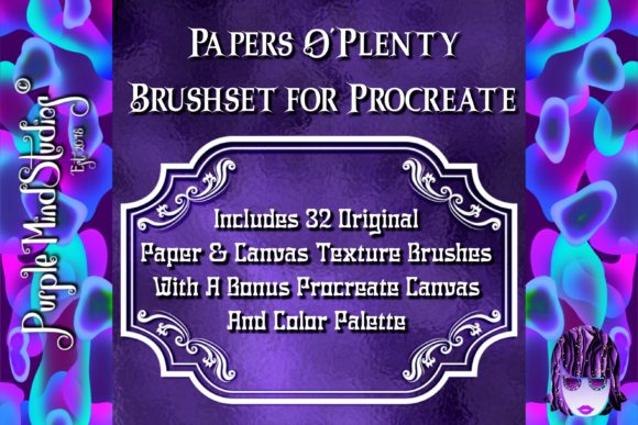 Download Papers O'Plenty Brushset for Procreate - Procreate Collection